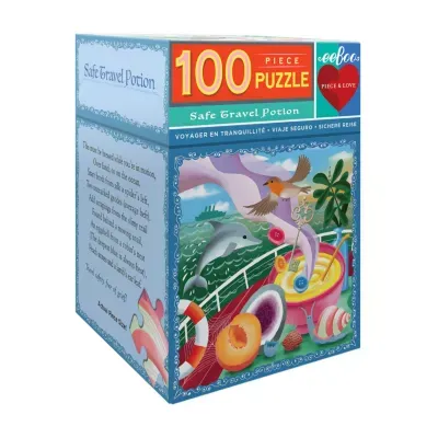 Eeboo Safe Travel Potion 100 Pc Puzzle Puzzle