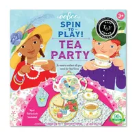 Eeboo Spin To Play Tea Party Game Play Kitchen