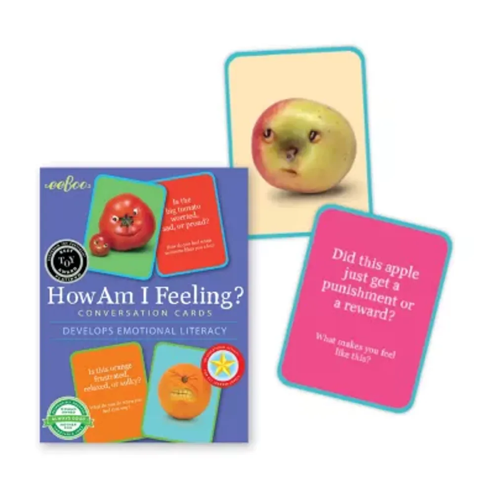 Eeboo How Am I Feeling? Conversation Flashcards