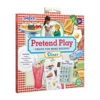 Eeboo Best Pals' Diner Pretend Play Set Props For Make Believe Play Kitchen