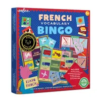 Eeboo French Bingo Vocabulary Game Brain Game