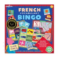 Eeboo French Bingo Vocabulary Game Brain Game