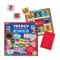 Eeboo French Bingo Vocabulary Game Brain Game