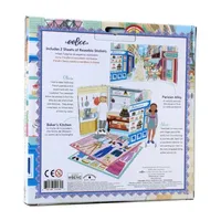 Eeboo Baker And Painter Paper Dolls Reusable Set 3-pc. Craft Kit