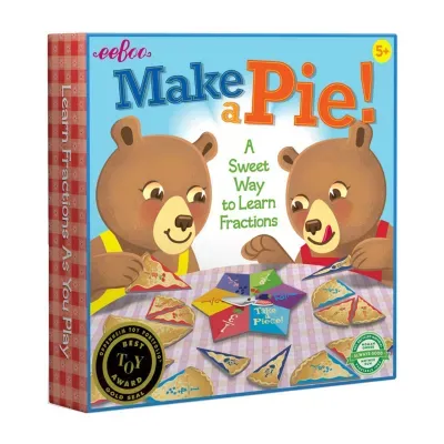 Eeboo Make A Pie Fraction Game