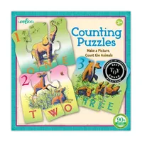Eeboo Animal Counting Puzzle Set Puzzle