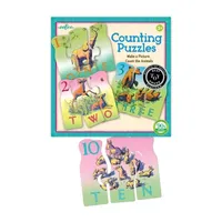 Eeboo Animal Counting Puzzle Set Puzzle