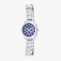 Geneva Mens Silver Tone Bracelet Watch Mac8092jc