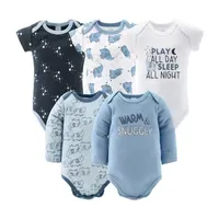 The Peanutshell 0-3m Blue Elephant Baby Unisex 30-pc. Baby Clothing Set