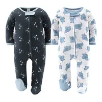 The Peanutshell 0-3m Blue Elephant Baby Unisex 30-pc. Baby Clothing Set