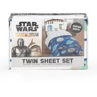 Disney Collection Mandalorian Name Grogu Star Wars Sheet Set