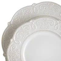 Elama Luna 16-pc. Stoneware Dinnerware Set