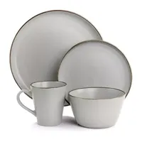 Elama Louis 16-pc. Stoneware Dinnerware Set