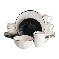 Elama Roman 16-pc. Stoneware Dinnerware Set