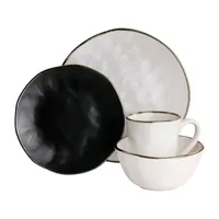 Elama Roman 16-pc. Stoneware Dinnerware Set