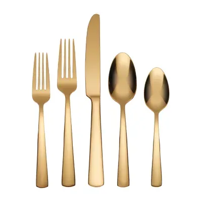 Oneida Aptitude Gold 20-pc. Flateware Set