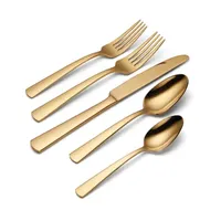 Oneida Aptitude Gold 20-pc. Flatware Set