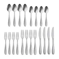 Oneida Glide 20-pc. 18/10 Stainless Steel Flatware Set