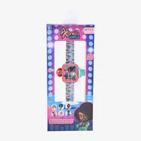 Girls Digital Multicolor Strap Watch Kmw4017jc