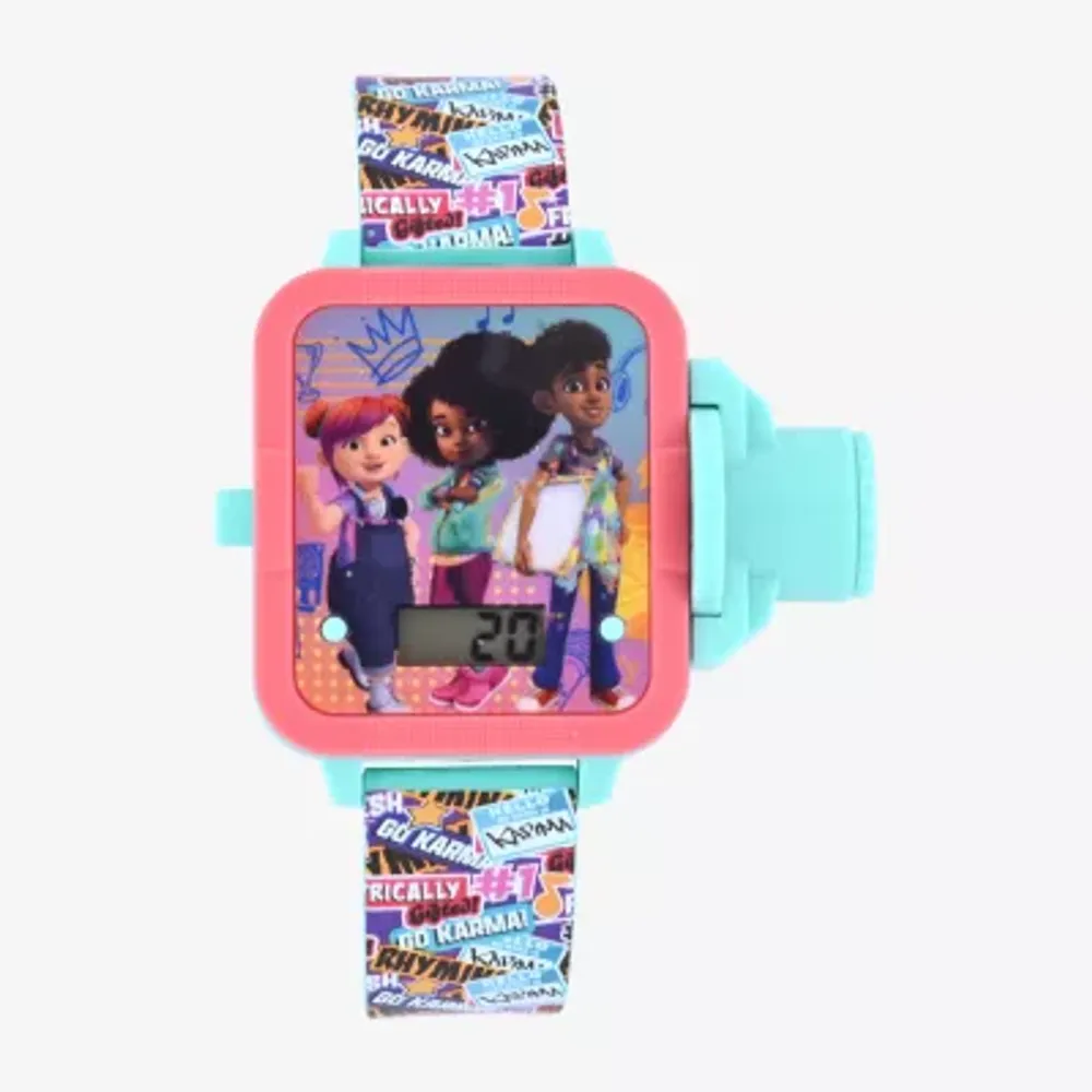 Girls Digital Multicolor Strap Watch Kmw4017jc