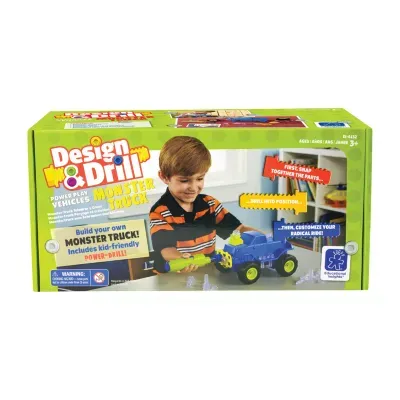 Educational Insights Design & Drill® Power Play Vehicles™ — Monster Truck Discovery Toy