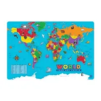 Educational Insights World Foam Map Puzzle