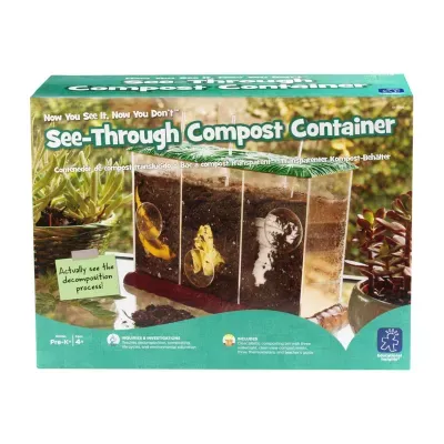 Educational Insights Now You See It; Now You Don'T™ See-Through Compost Container Discovery Toys