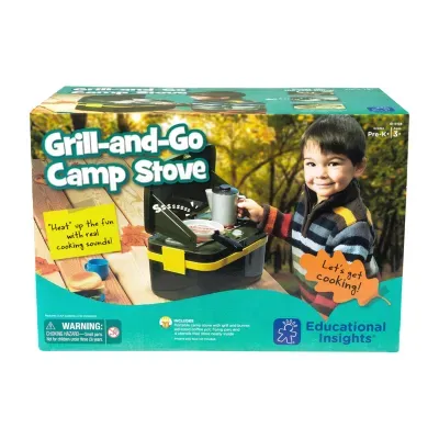 Educational Insights Grill-And-Go Camp Stove Discovery Toy