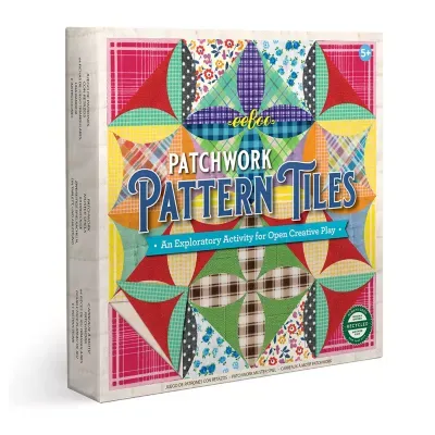 Eeboo: Patchwork Pattern Tiles