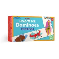 Eeboo Animal Parade Head To Toe Dominoes Dominoes