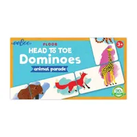 Eeboo Animal Parade Head To Toe Dominoes Dominoes