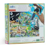 Eeboo Within The Biomes 48 Piece Giant Jigsaw Puzzle For Kids Puzzle