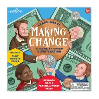 Eeboo Learn About Making Change Game 60-pc. Board Game