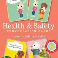 Eeboo Health & Safety Conversation Cards Discovery Toy