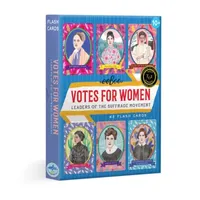 Eeboo Votes For Women Educational Flashcards Discovery Toy