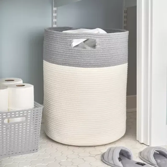 Home Expressions Large Durable Plastic Weave Storage Bin - JCPenney