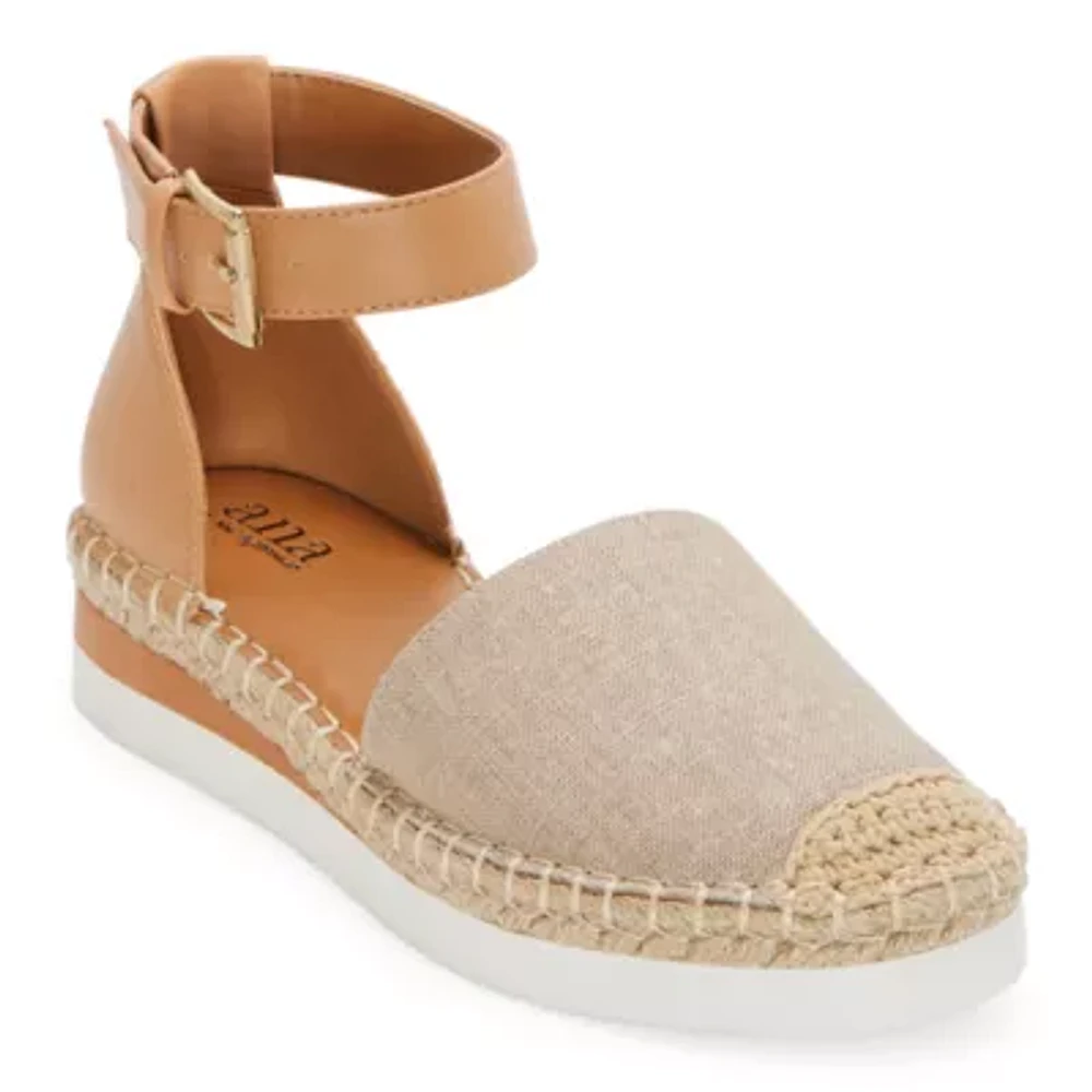 a.n.a Womens Carrie Wedge Sandals