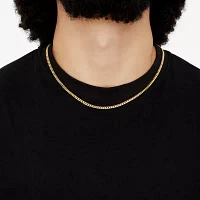 Unisex Adult 14K Gold 20 Inch Curb Chain Necklace