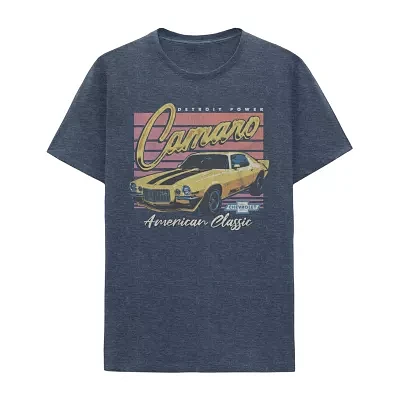 Mens Short Sleeve Camaro Graphic T-Shirt