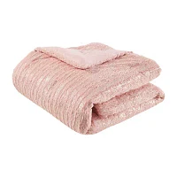Intelligent Design Alaia Faux Fur Midweight Comforter Set