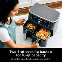 Ninja Foodi XL 2-Basket Air Fryer