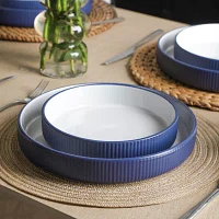 Christian Siriano New York Larosso 12-pc. Stoneware Dinnerware Set