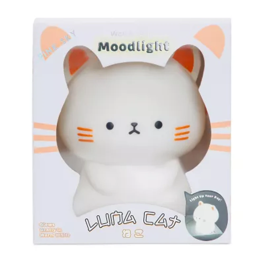 Pink Sky 5.5in. Ambient Luna Cat Mood Light