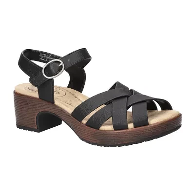 Easy Works By Street Womens Miyah Heeled Sandals