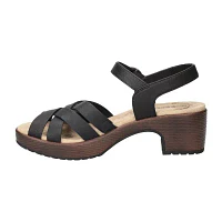 Easy Works By Street Womens Miyah Heeled Sandals