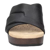 Easy Works By Street Womens Ren Wedge Sandals