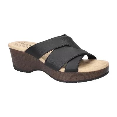 Easy Works By Street Womens Ren Wedge Sandals