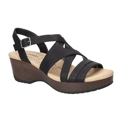 Easy Works By Street Womens Rosella Wedge Sandals