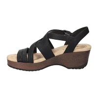 Easy Works By Street Womens Rosella Wedge Sandals