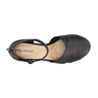 Easy Street Womens Coast Wedge Sandals
